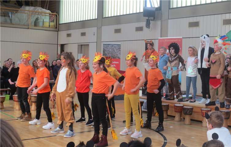 Die Kinder begeisterten mit ihrem Auftritt.Foto: privat