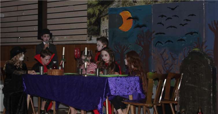 Die Kinder begeisterten mit ihrer Aufführung.Privat