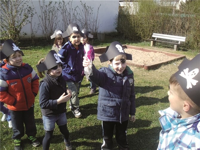 Die Kinder beteiligten sich am Projekt mit sehr viel Interesse. privat