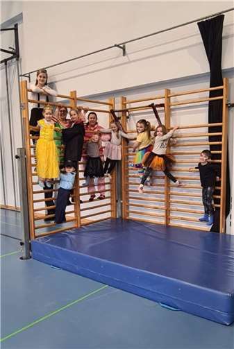 Die Kinder der Abteilung Turnkids verbrachten eine tolle Karnevalsparty.  Foto: privat