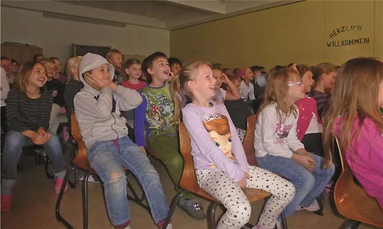 Die Kinder der Grundschule St. Katharinen hatten auf jeden Fall ihren Spaß. privat
