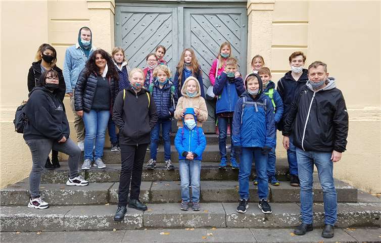 Die Kinder der Herbstfreizeit im Oktober. Das Foto entstand somit vor der Verschärfung der Corona-Auflagen.Foto: Jugendkulturzentrum Lahnstein