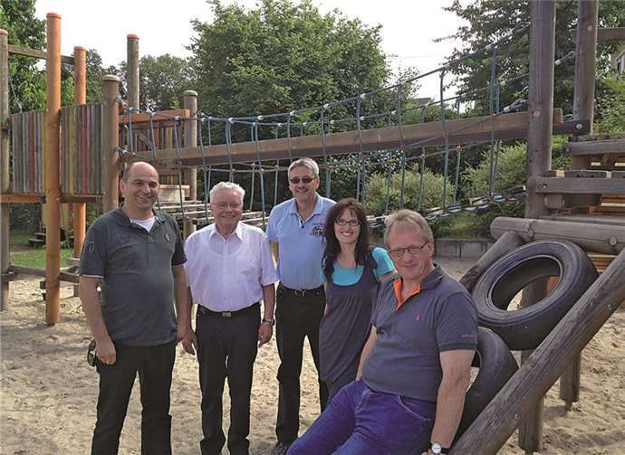 Die Kinder der KiTa „Mach mit!“ können sich nun auf ein erweitertes Gelände freuen. Privat