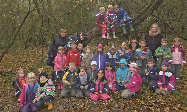 Die Kinder der Kindertagesstätte „Arche Noah“ Kettig m WaldPrivat