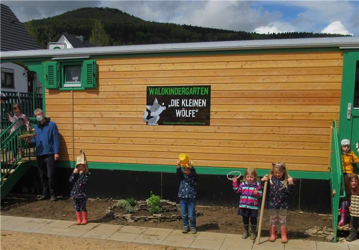 Die Kinder der Kindertagesstätte „Regenbogen“ in Antweiler haben ihr Projekt zum Thema „Müll und Nachhaltigkeit“ gestartet!Foto: privat