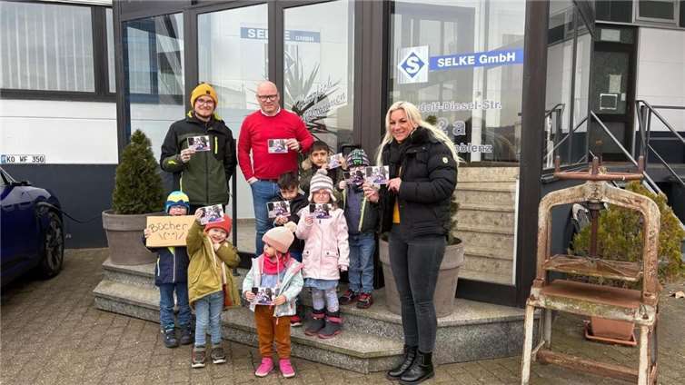Die Kinder der Kindertagesstätte St. Suitbert erlebten einen tollen Tag.  Fotos: Sabrina Kopper