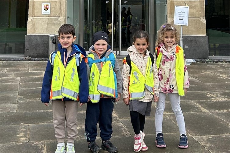 Die Kinder der Kita Storchennest freuten sich sehr auf ihren Ausflug ins Museum.