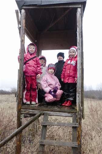 Die Kinder der Kita auf großer Entdeckungsreise. privat