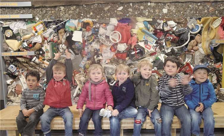 Die Kinder der MIKI-Kindertagesstätte sammelten viele aufregende Eindrücke in der Umweltschule.privat