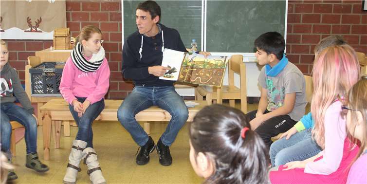 Die Kinder der Schule am Zehnthof durften eine ganze Woche lang eine Weltreise mit allen Sinnen erleben.privat