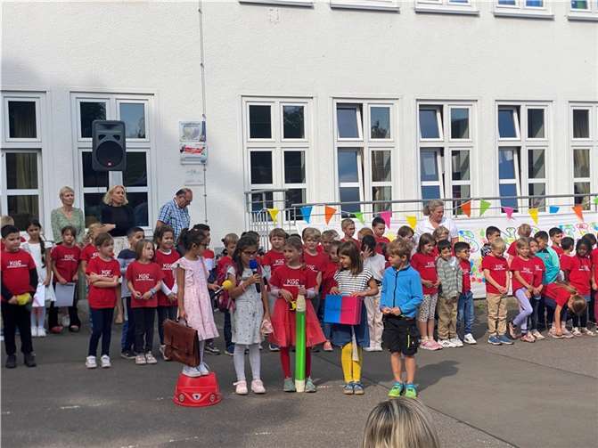 Die Kinder der Stufe 2 zeigten beeindruckend ihre Schauspielkünste. Foto: privat