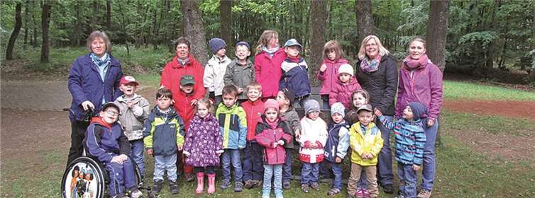 Die Kinder der Tagesstätte Dohr waren unterwegs in der Natur.PRivat