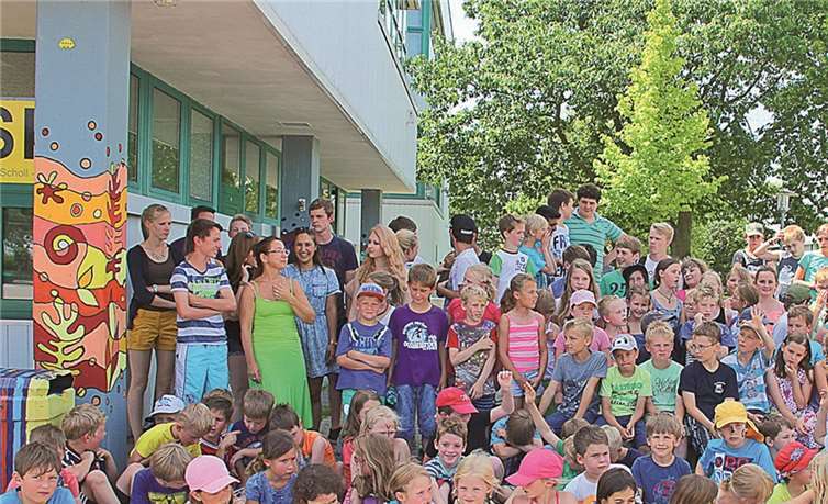 Die Kinder der diesjährigen Ferienfreizeit der NABU Bonn haben viel Spaß gehabt und so manches gelernt.STEIN