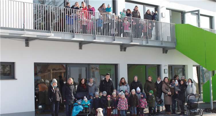Die Kinder der ehemaligen Kita Waldschule sind in ihr neues Gebäude im Quartier Süd in Montabaur eingezogen. Stadt Montabaur