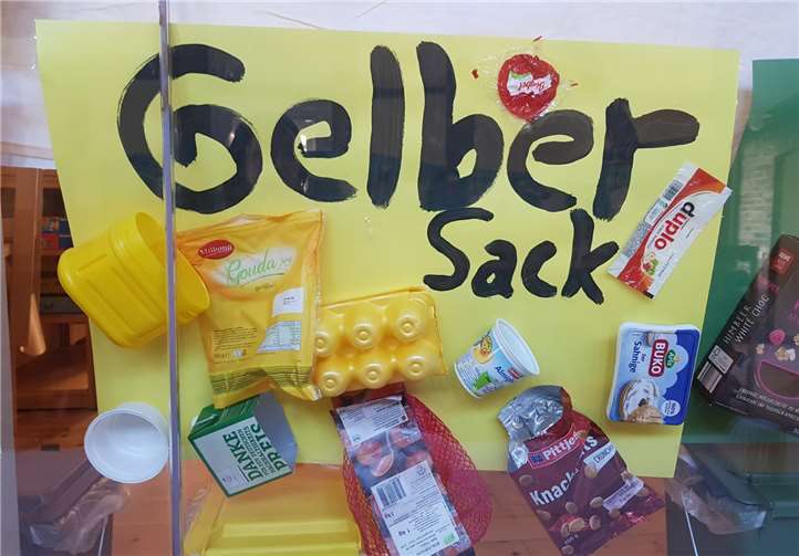 Die Kinder des Kindergartens Wibbelstätz beschäftigten sich mit dem Thema Müll.Foto: privat