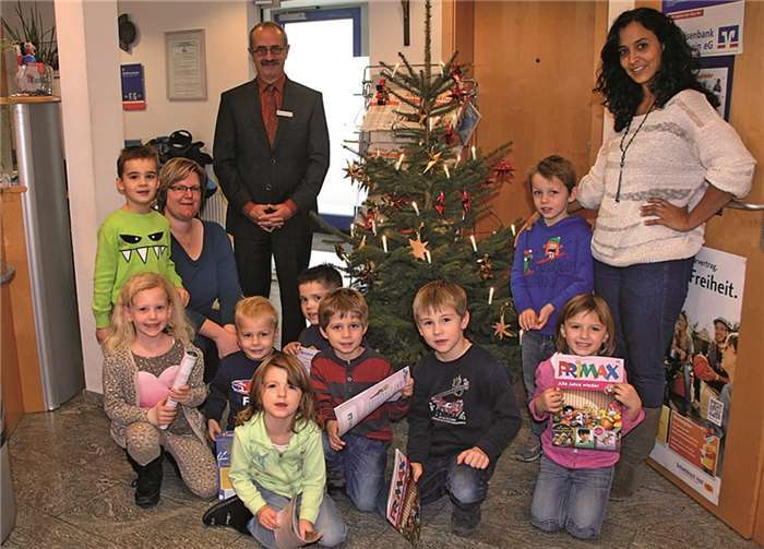 Die Kinder des Kindergartens aus Kaltenengers. privat