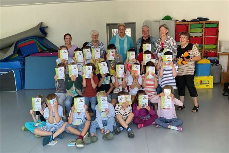 Die Kinder erhielten nach dem erfolgreichen Abschluss ihre Urkunden.Foto: privat