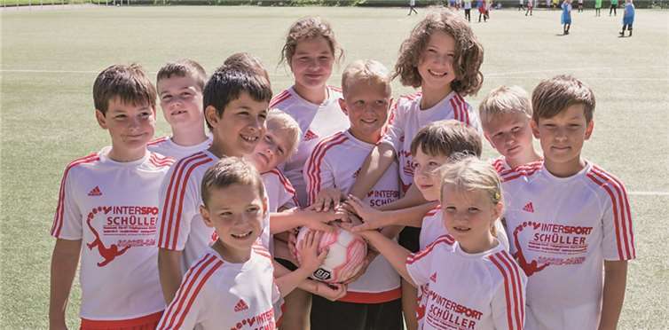 Die Kinder erlebten eine abwechslungsreiche Fußballwoche.Angela Ennenbach