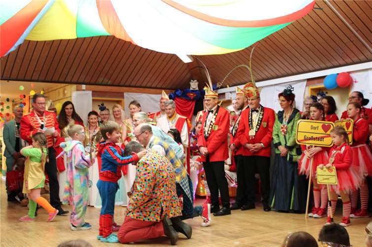 Die Kinder erlebten eine tolle Karnevalsfeier.  Foto: Denise Großgarten