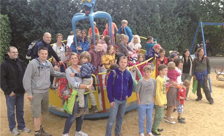 Die Kinder erlebten einen ereignisreichen Tag im Freizeitpark in Klotten. privat