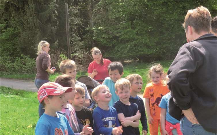 Die Kinder erlebten einen zauberhaften Tag inmitten der Natur. privat
