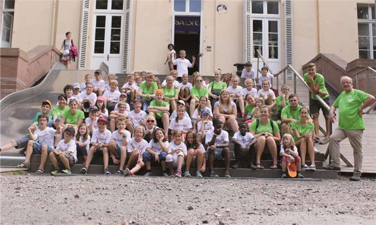 Die Kinder erlebten mit ihren Betreuern eine erlebnisreiche Sommerferienaktion. Privat