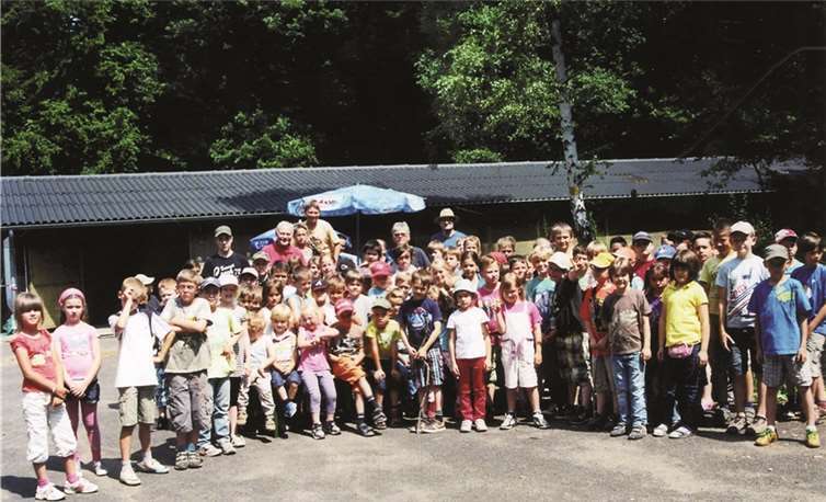 Die Kinder erlebten wieder schöne und abwechslungsreiche Ferientage.privat