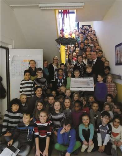 Die Kinder freuten sich sehr über den Gewinn. Privat