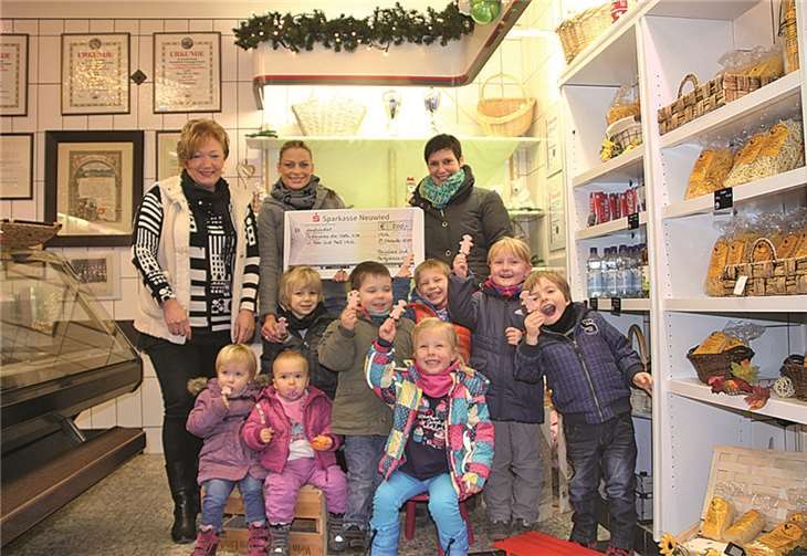 Die Kinder freuten sich über die Spende. Privat