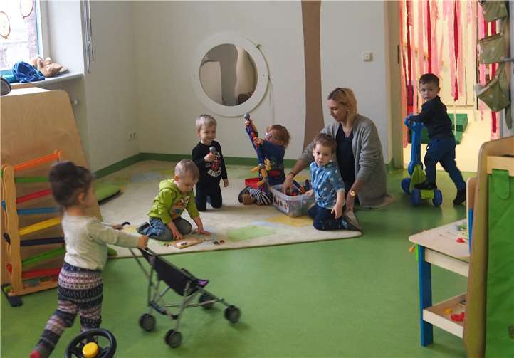 Die Kinder fühlen sich im neu gestalteten Nestgruppenbereich pudelwohl. Fotos:Stadt Bendorf am Rhein