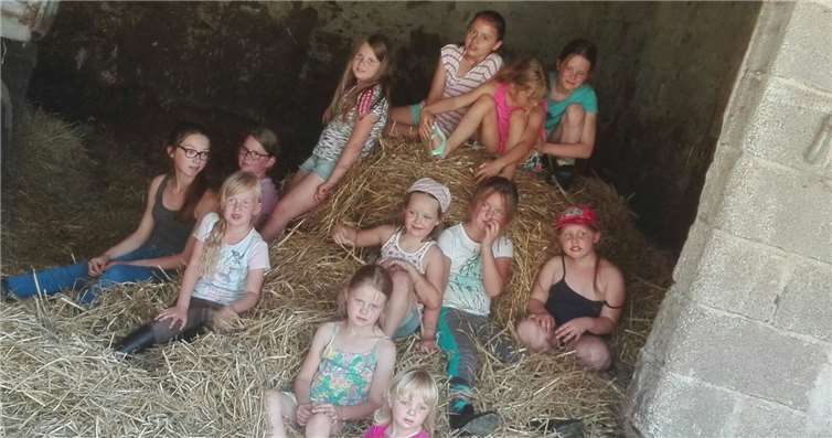 Die Kinder genossen über eine Woche auf dem Reitercamp.Privat