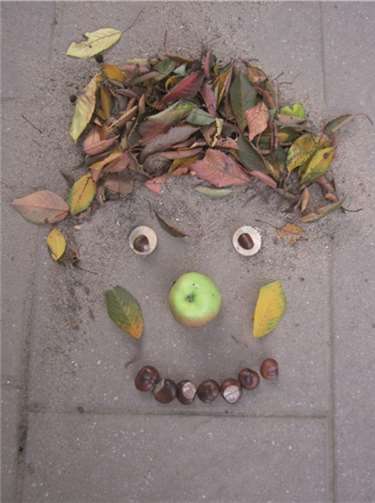 Die Kinder gestalteten die Kunstwerke in der Art, wie es bereits Giuseppe Arcimboldo vor 400 Jahren getan hat. privat