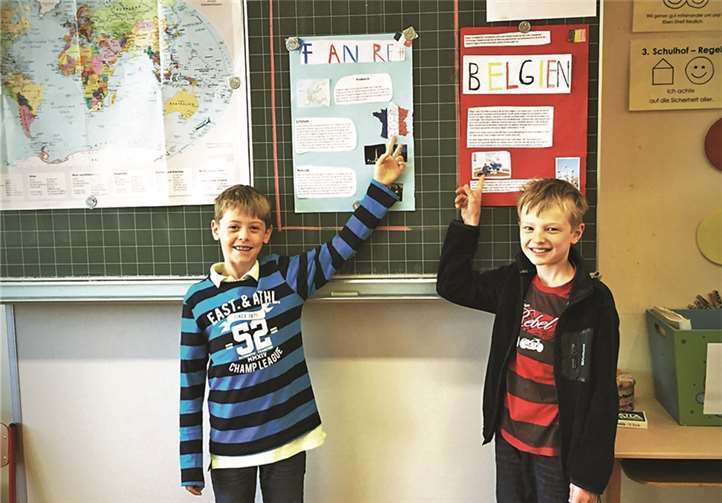 Die Kinder glänzten mit ihren Ergebnissen und die Besucher staunten, wie selbstverständlich sie ihre Ergebnisse vortrugen.Privat