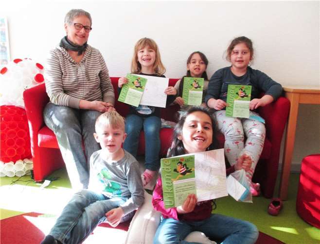 Die Kinder haben eine menge über den richtigen Umgang mit Büchern und anderen Medien gelernt. Foto: privat