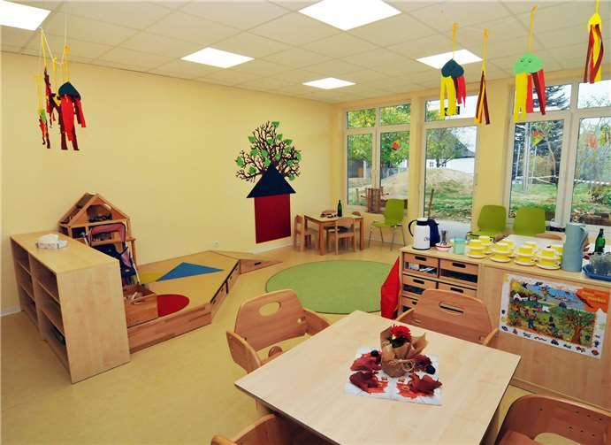 Die Kinder haben nun viel Platz zum Spielen in angenehmer Atmosphäre.