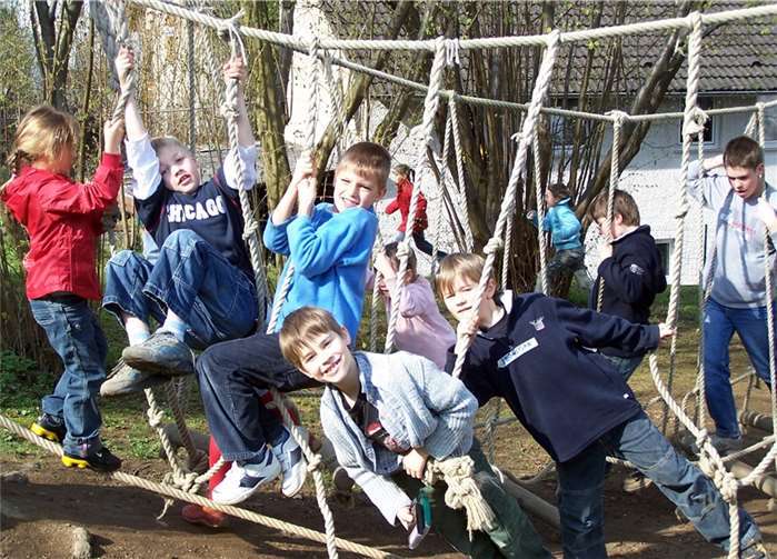 Die Kinder haben stets Spaß bei den Aktionen des Jugend und Kulturzentrums. privat