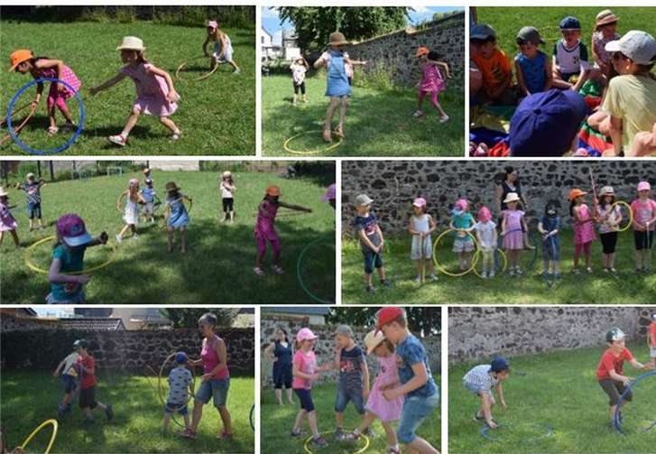 Die Kinder haben viel Spaß bei den Bewegungsangeboten des TV Bassenheim.Foto: Markus Baulig