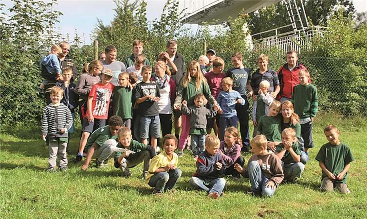 Die Kinder hatten Freude auf ihrer Reise. privat