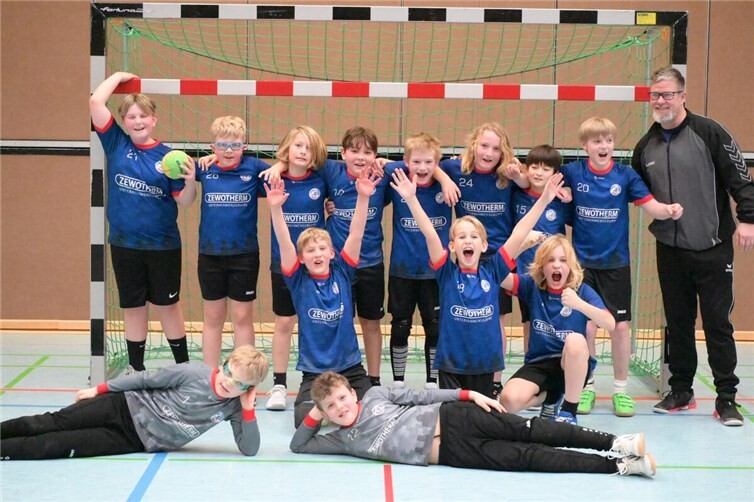 Die Kinder hatten allen Grund zum Jubeln. Fotos: HSG Sinzig Remagen Ahrweiler 