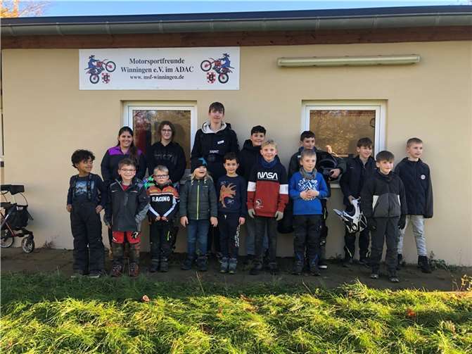 Die Kinder hatten einen tollen Tag bei den Motorsportfreunden Winningen.  Quelle: Motorsportfreunde Winningen