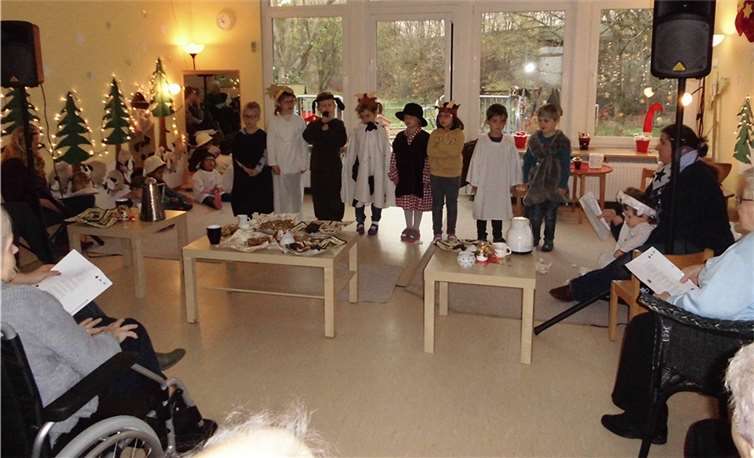 Die Kinder hatten fleißig die Theaterstücke eingeübt.privat