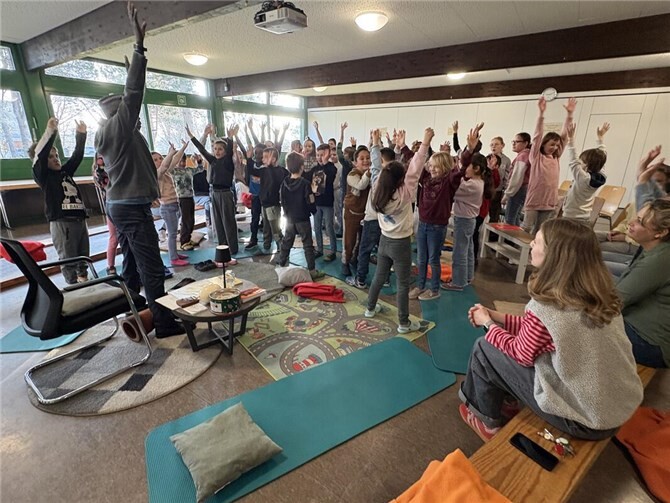 Die Kinder hatten große Freude beim Kennenlernen neuer Kulturen.  Foto: privat