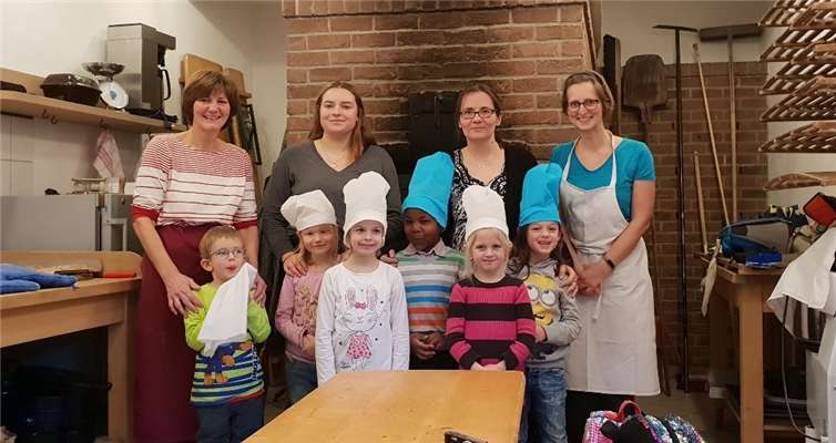 Die Kinder hatten recht viel Spaß bei ihrem Besuch im Backes. Foto: Privat