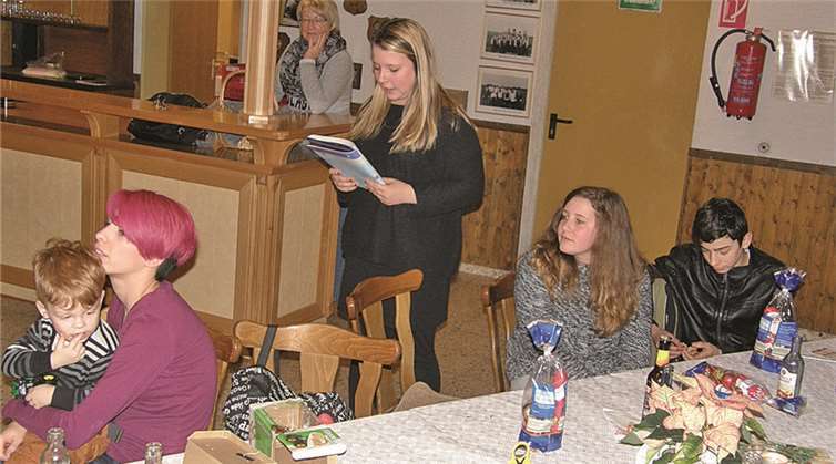 Die Kinder hatten sich auch auf den Besuch des Nikolauses vorbereitet.