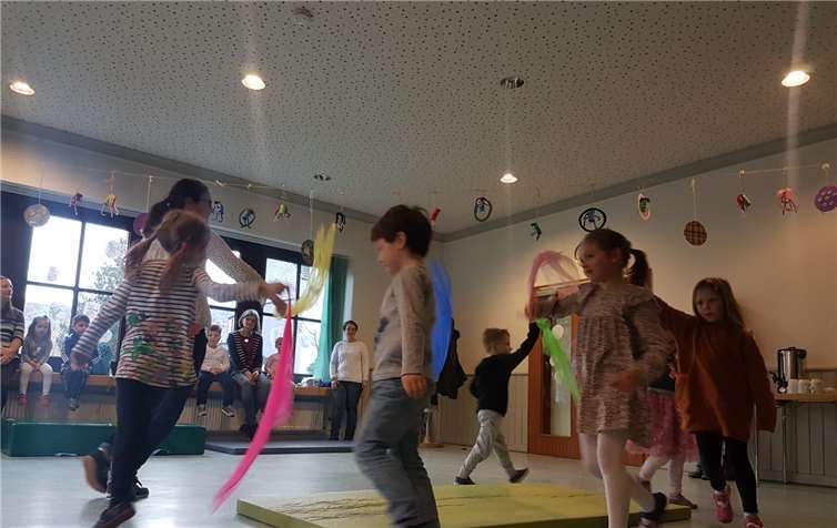 Die Kinder hatten tolle Showeinlagen einstudiert.