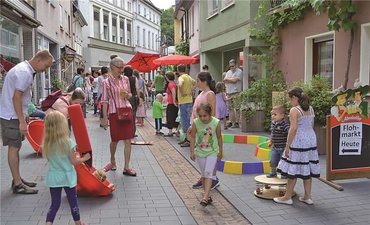 Die Kinder hatten viel Freude an den Bewegungsspielen von Akteum.