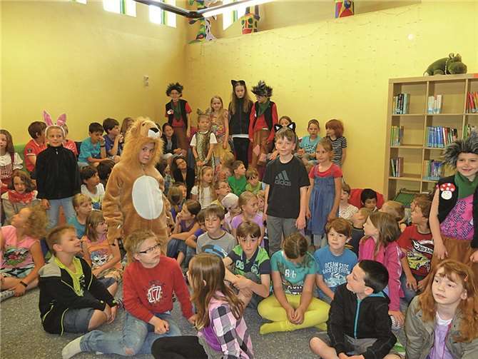 Die Kinder hatten viel Freude an diesem „tierischen“ Vormittag.privat