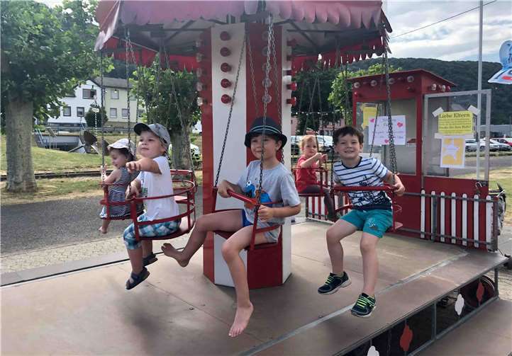 Die Kinder hatten viel Spaß auf der Kirmes.Foto: VfL
