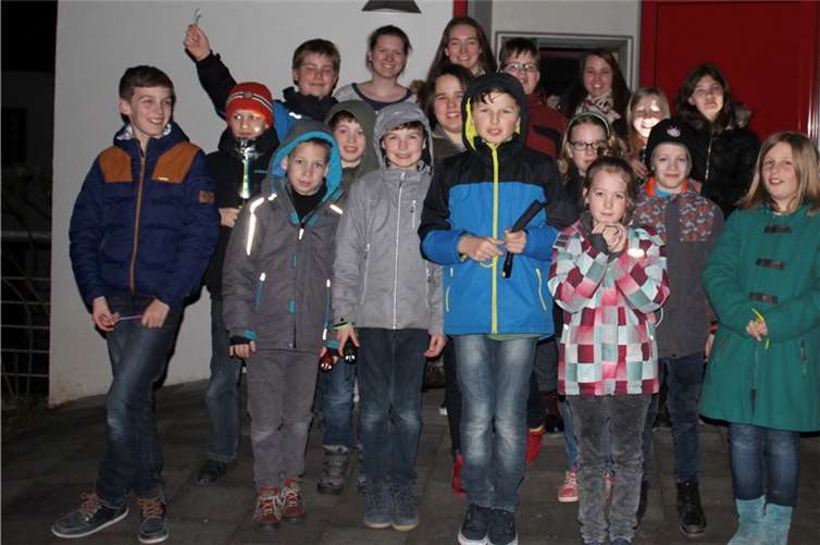 Die Kinder hatten viel Spaß bei der Kirchennacht 2016.privat