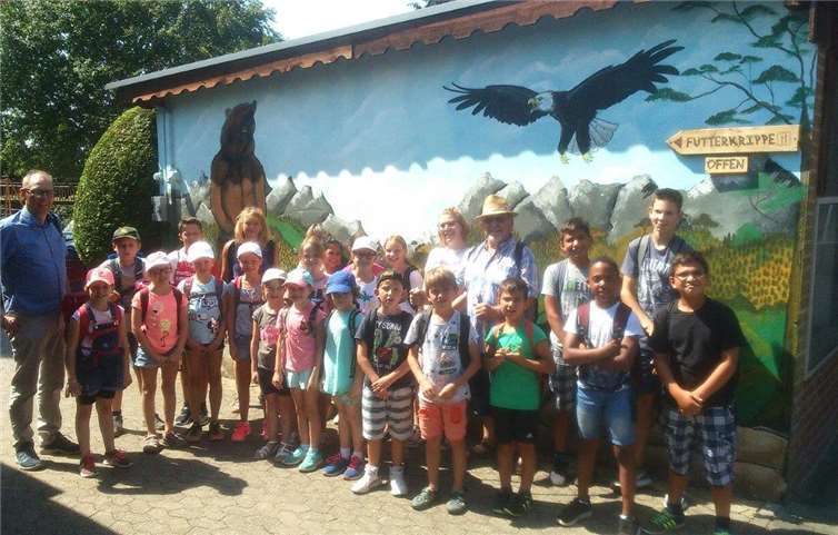 Die Kinder hatten viel Spaß im Wild- und Freizeitpark Klotten. privat